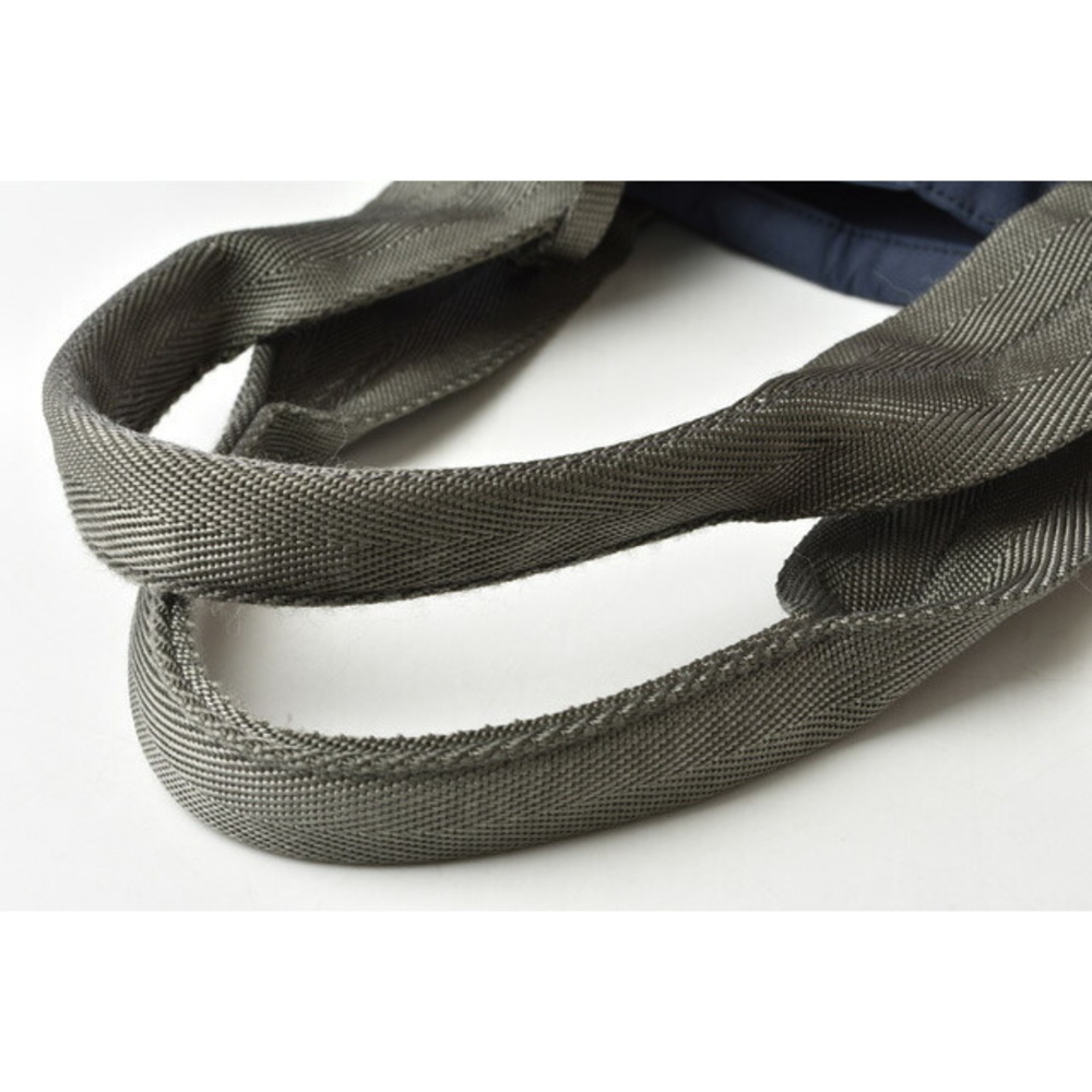 Prada Shoulder Bag Tote Nylon Patchwork Black Blue - image 6